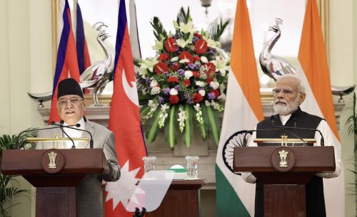 LIVE प्रधानमन्त्री प्रचण्ड र समकक्षी मोदीको संयुक्त पत्रकार सम्मेलन