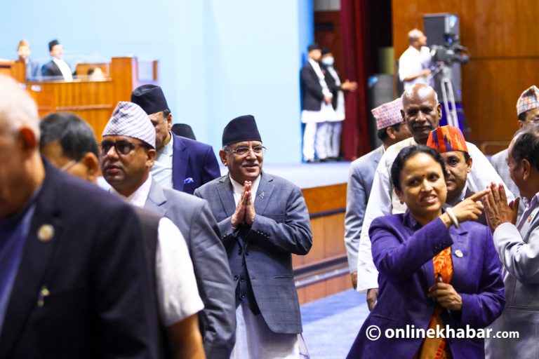 हिउँदे अधिवेशनको पहिलो बैठकमा प्रचण्डले सम्बोधन किन गरेनन् ?