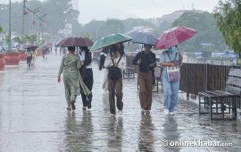 असोज ९ देखि ११ गतेसम्म अति भारी वर्षाको चेतावनी, राति यात्रा नगर्न आग्रह