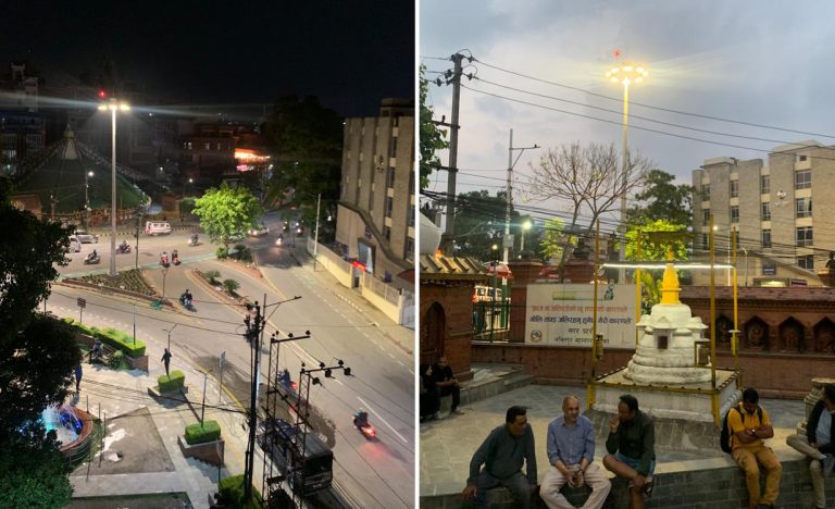 ललितपुर महानगर झिलिमिली, काठमाडौं अँध्यारै