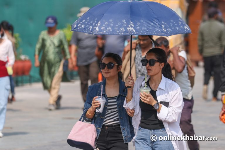 काठमाडौंको गर्मी ३५ वर्षयताकै उच्च