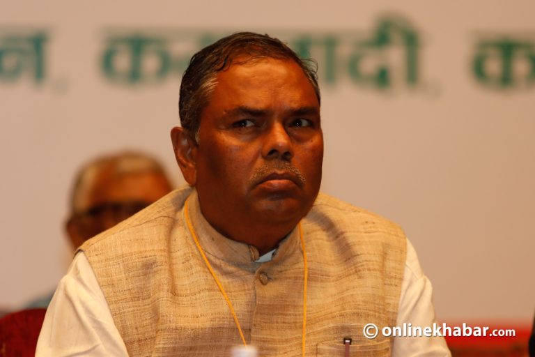जसपा नेपालको अध्यक्षमा उपेन्द्र यादव निर्विरोध निर्वाचित