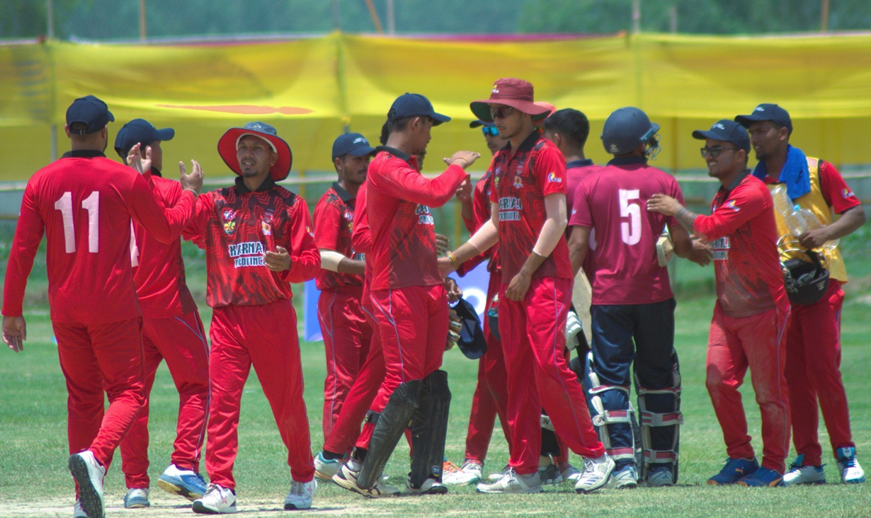 बागमतीलाई पराजित गर्दै कर्णाली महेन्द्र नारायण निधि टी-२० क्रिकेटको फाइनलमा
