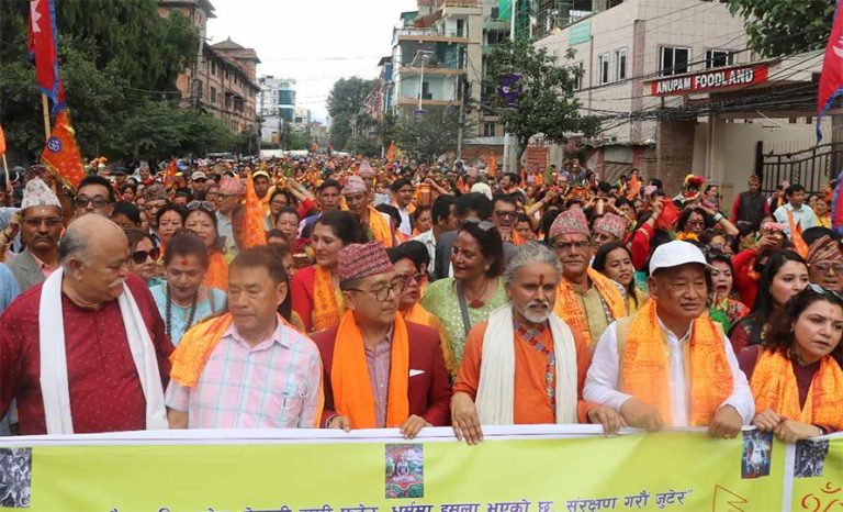 राप्रपाले गर्‍यो मैतीदेवी–पशुपतिनाथ धार्मिक यात्रा