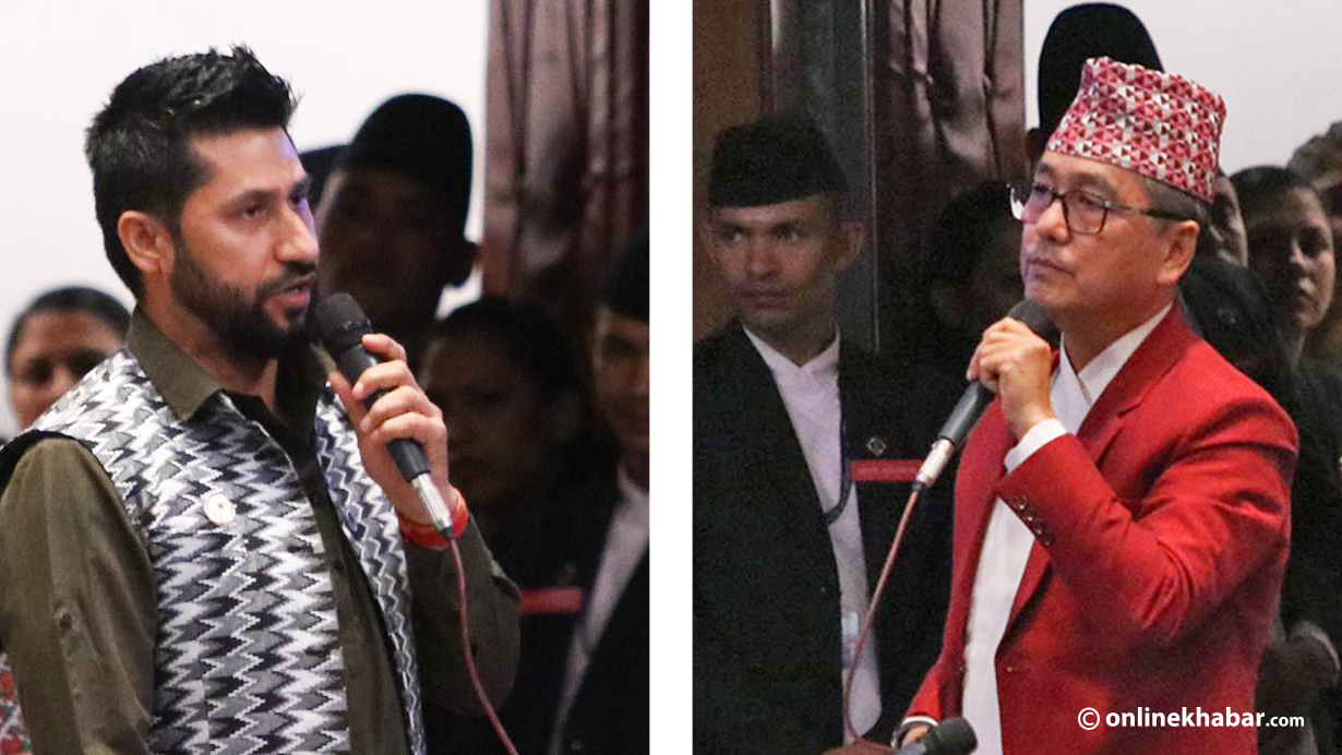 कारागार पुगेर राजेन्द्र लिङ्देनले भेट रवि लामिछाने