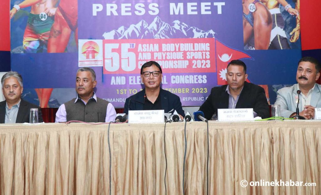 नेपालमा पहिलो पल्ट हुने एसियाली शारीरिक सुगठन प्रतियोगितामा २५ देशले भाग लिने
