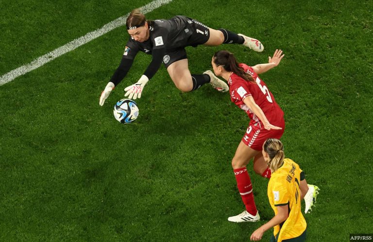 डेनमार्कलाई हराउँदै अष्ट्रेलिया महिला विश्वकपको क्वार्टरफाइनलमा