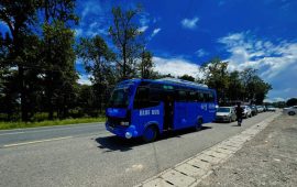 महिलाका लागि ‘ब्लु बस’ सञ्चालन गर्ने सरकारको घोषणा