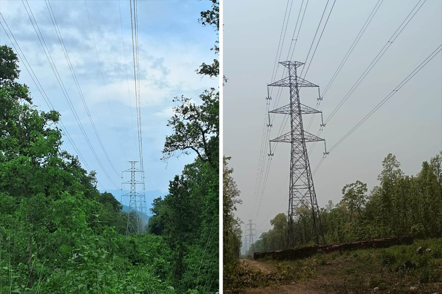 भरतपुर-बर्दघाट २२० केभी प्रसारण लाइनको निर्माण सकियो, १००० मेगावाटसम्म विद्युत् प्रवाह हुने