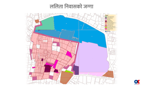 ललितानिवासको २२ रोपनी जग्गा सासू, श्रीमती र सालोको नाममा कर्मचारीलाई बकस (नामावलीसहित)