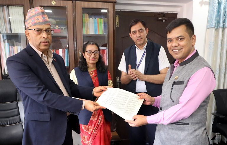 अपाङ्गतासँग सम्बन्धित नीतिगत व्यवस्था कार्यान्वयनको माग गर्दै संकल्प प्रस्ताव दर्ता