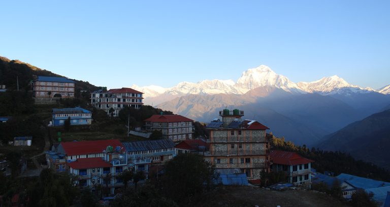 गोठबाट पर्यटकीय बस्तीमा विकास भएको घोडेपानी