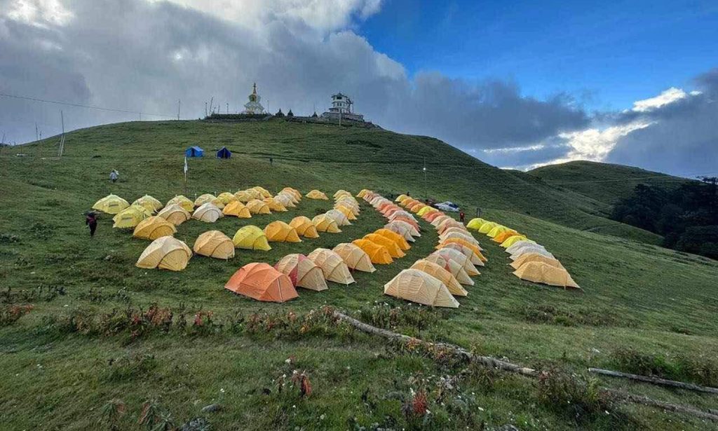 ‘स्पार्क एड्भेञ्चर’मा सहभागी शैलुङ प्रस्थान, आजको बसाइ टेन्ट क्याम्पमा