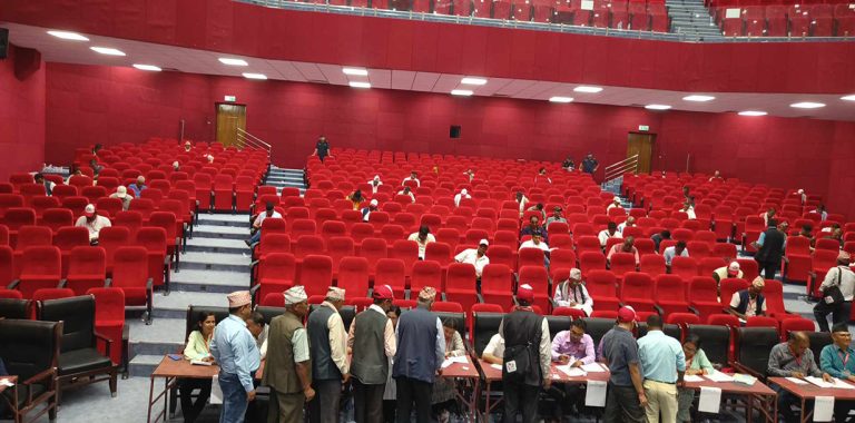 एमाले लुम्बिनी अधिवेशन : मतदान सकियो, साँझसम्म नतिजा आउने