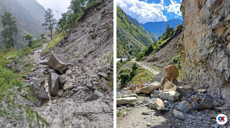 खार्पुनाथ बेलीब्रिज निर्माण ढिलाइले रोकेको सिमिकोटको सडक सपना