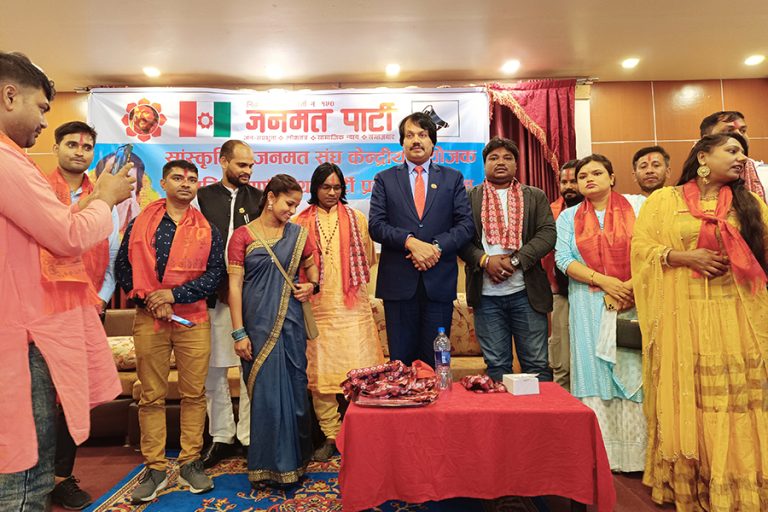 सांस्कृतिक जनमत संघको संयोजकमा सन्तोषराज सहनी