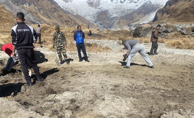अन्नपूर्ण बेस क्याम्पमा यसरी हुँदैछ गुटेरेसको स्वागत तयारी