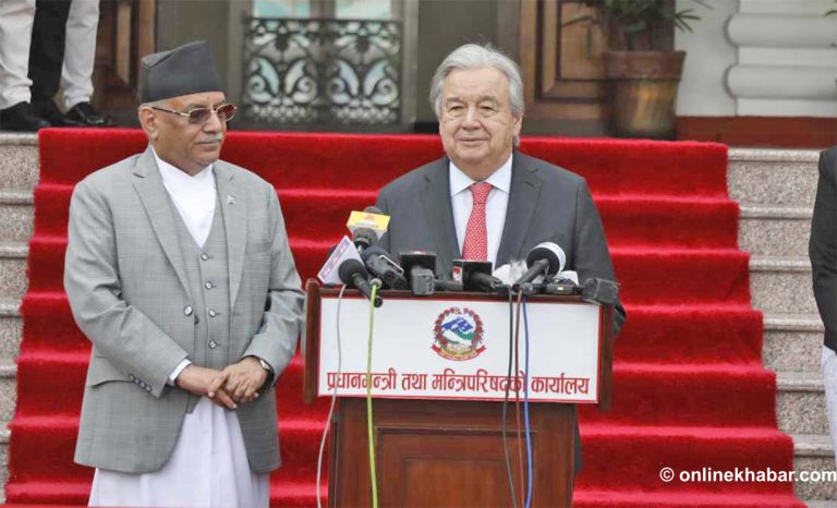 संक्रमणकालीन न्यायको प्रक्रियामा सघाउन तयार छौं : राष्ट्रसंघ महासचिव
