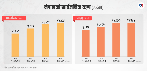 अर्थतन्त्रमाथि आन्तरिक ऋणको भारी