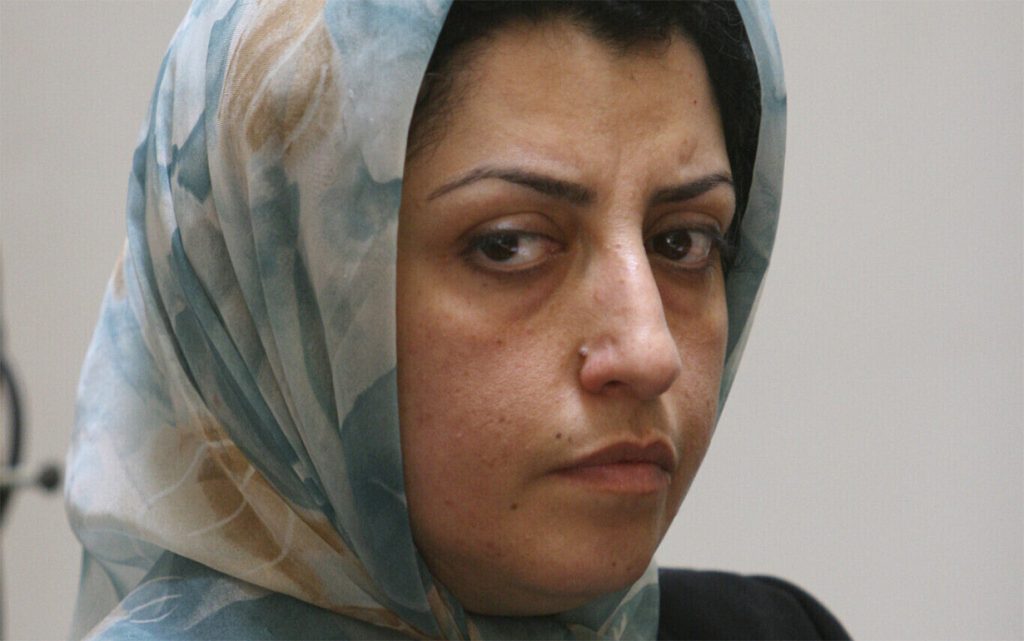 इरानको जेलमा रहेकी महिला अधिकारकर्मी नर्गिसलाई नोबेल शान्ति पुरस्कार