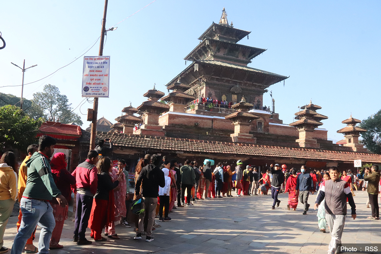 तलेजु भवानी मन्दिर आज सबैका लागि खुल्ला
