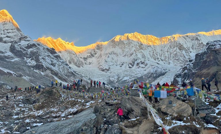 राष्ट्रसङ्घका महासचिव अन्नपूर्ण आधार शिविर आउने खबरले पर्यटन व्यवसायी उत्साहित