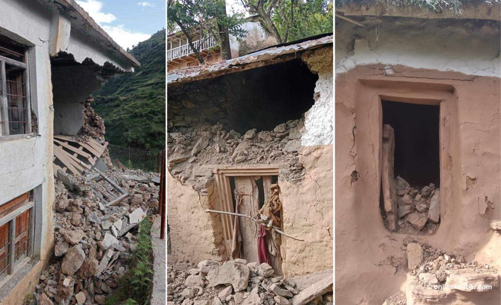 बझाङमा ३ घन्टाभित्र ४ रेक्टरमाथिका ७ वटा भूकम्प – Online Khabar