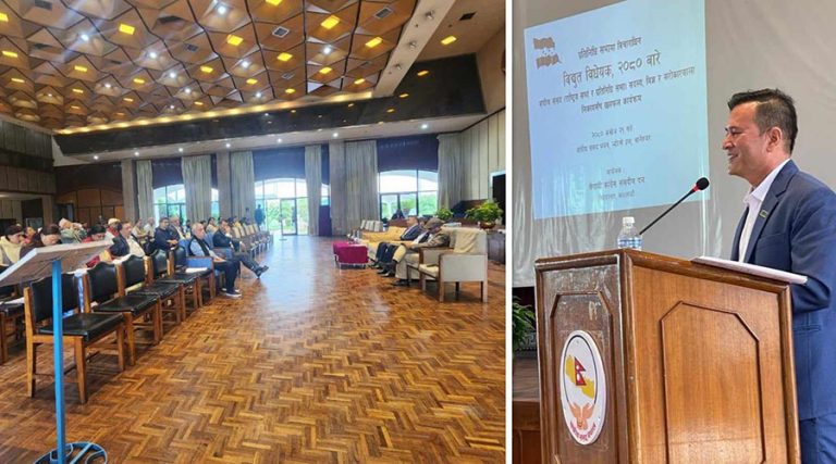 विद्युत् विधेयक जस्ताको त्यस्तै पास भयो भने निजी क्षेत्र कोमामा जान्छ : इप्पान अध्यक्ष कार्की