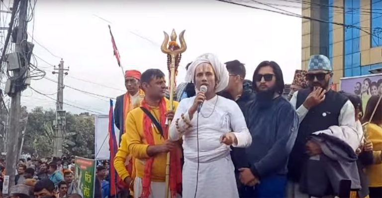 गौशालामा तनाव, आचार्य श्रीनिवास पक्राउ