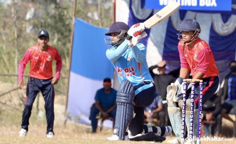 केपी ओली कप क्रिकेटमा बागमतीको विजयी सुरुवात