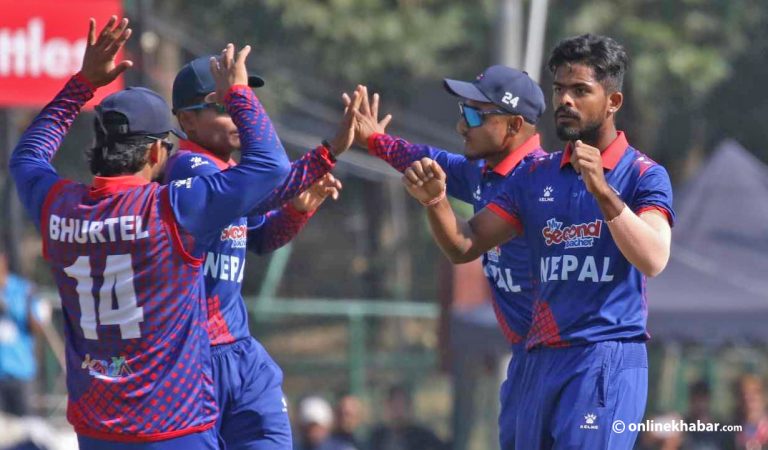 नेपाल र ओमानबीच खेल बराबरी, सुपर ओभरबाट निर्णय हुने