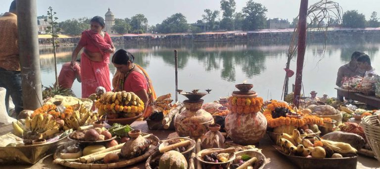 जनकपुरमा छठ पूजाको तयारी पूरा (तस्वीरहरू)