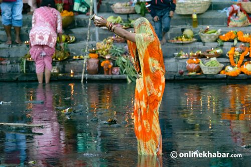 काठमाडौंका ८ ठाउँमा छठघाट निर्माण