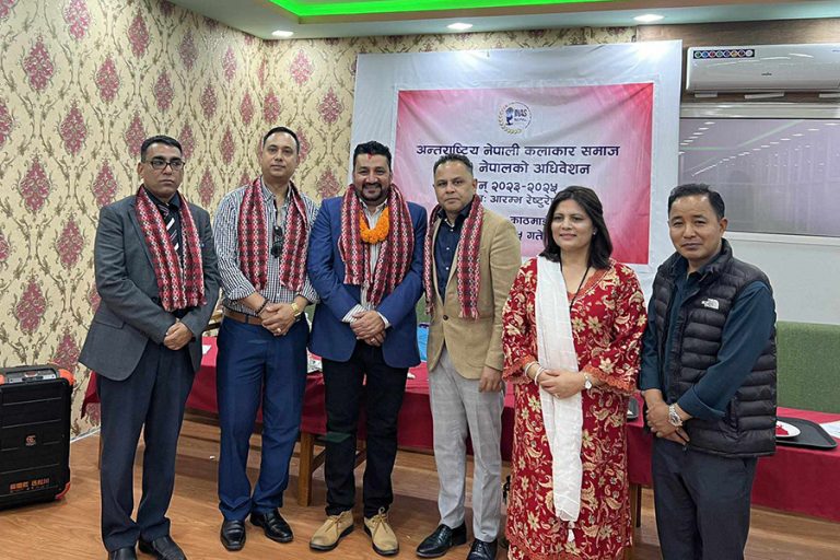 गीतकार दयाराम पाण्डेयको अध्यक्षतामा इनास नेपालको नयाँ कार्यसमिति गठन