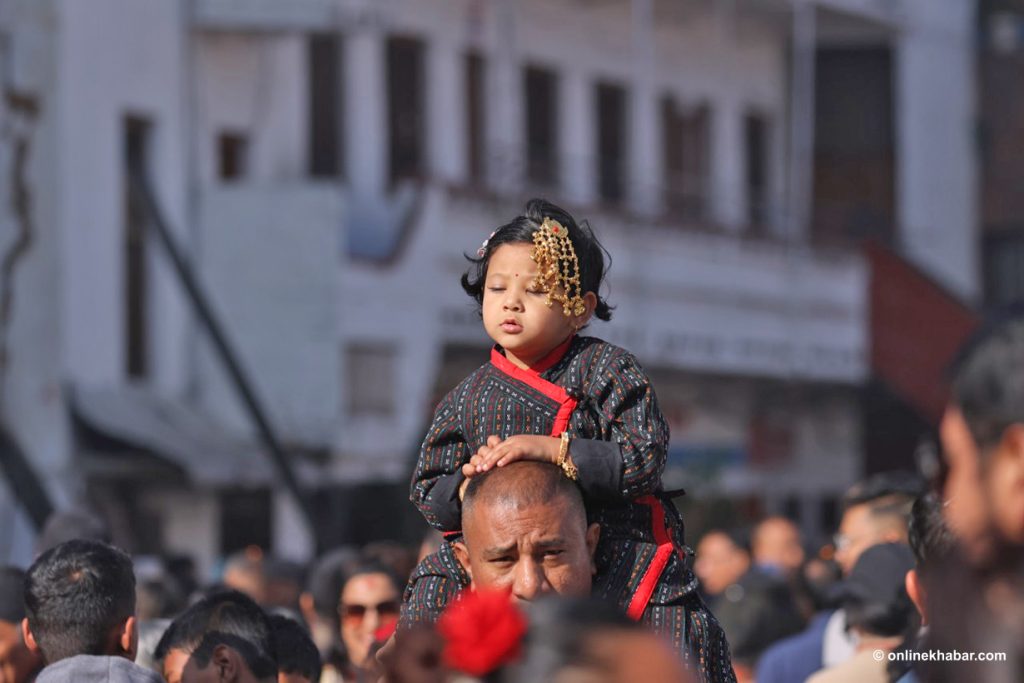 नेवार समुदायमा नयाँ वर्षको हर्षोल्लास (तस्वीरहरू)