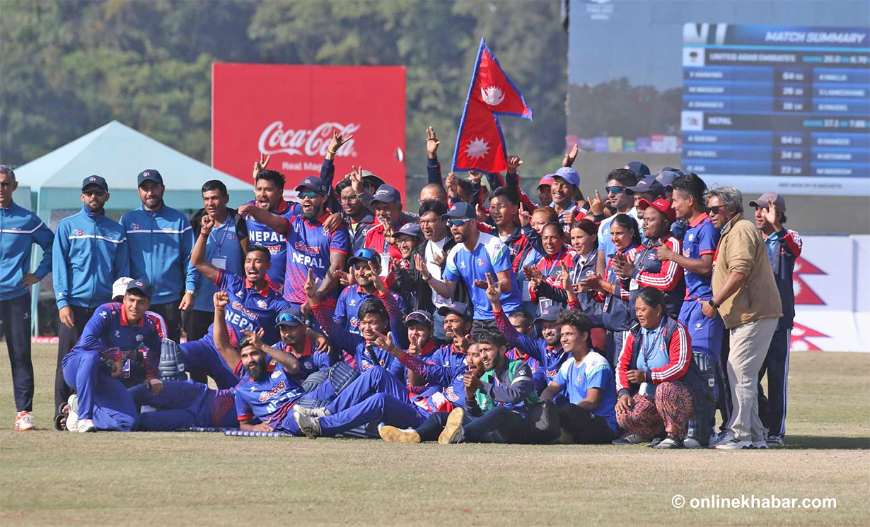 टी-२० विश्वकपमा नेपाल समूह डीमा, पहिलो खेल  नेदरल्याण्ड्ससँग