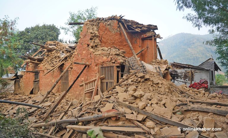 भूकम्पमा परी जाजरकोट र रुकुम पश्चिममा २५ विद्यार्थी मृत्यु, १०५ विद्यालय भवन पूर्ण क्षति