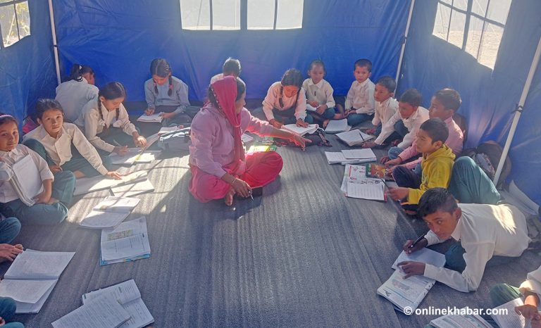 जाजरकोटमा भूकम्पले भत्काएका विद्यालय पुनर्निर्माण गर्न जुट्यो बजेट