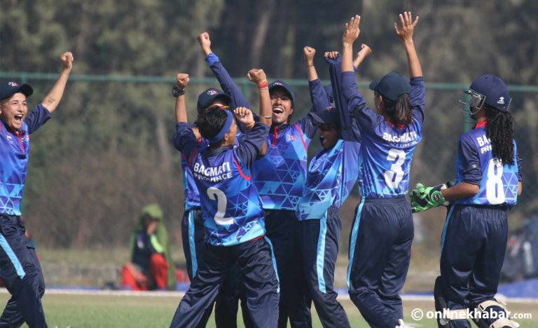 महिला राष्ट्रिय क्रिकेटमा बागमतीको विजयी सुरुवात, मधेस २८ रनले पराजित