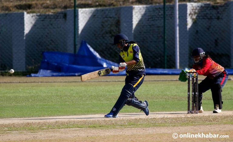 महिला क्रिकेटमा लुम्बिनीद्वारा गण्डकी पराजित
