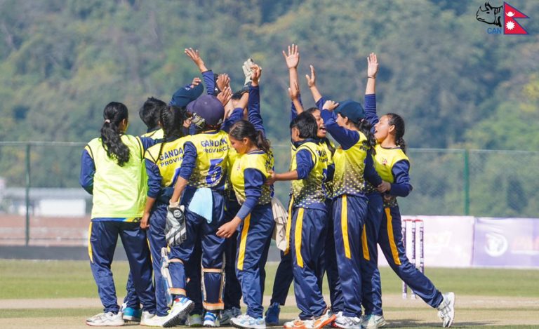 महिला क्रिकेटमा गण्डकीको पहिलो जित, कर्णालीको दोस्रो हार