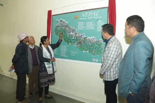पोखरा पर्वतीय संग्रहालयमा ‘काटोग्राफिक म्याप’