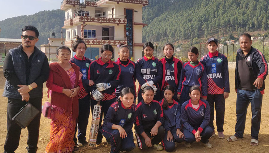 नेपाल र भारतबीच दृष्टिविहीन महिला क्रिकेट सिरिज हुने