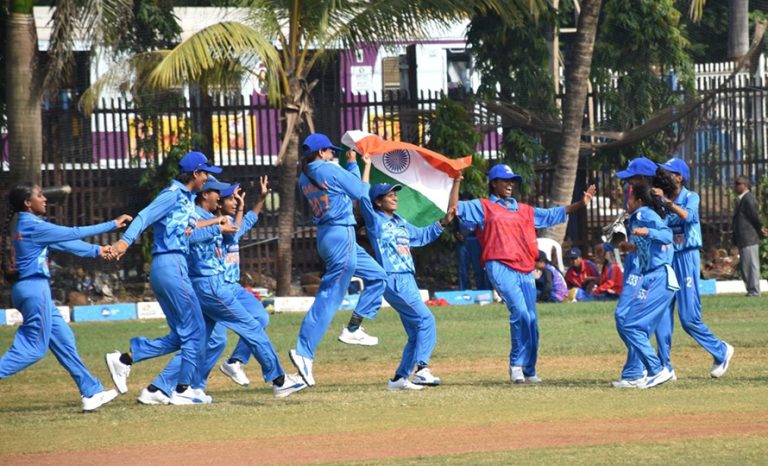 नेत्रहीन महिला क्रिकेट सिरिजको पहिलो खेलमा नेपाल भारतसँग पराजित