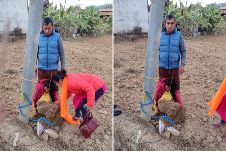 सिन्धुलीमा महिलालाई बाँधेर कुट्ने समूहविरुद्ध शरीर बन्धकको मुद्दा