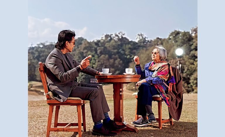 काठमाडौंमा आनन्द शीला : राजेश, मनिषा र आनीसँग संवाद, बायोपिकबारे चर्चा