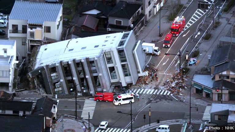 जापानको भूकम्पमा १३ जनाको मृत्यु