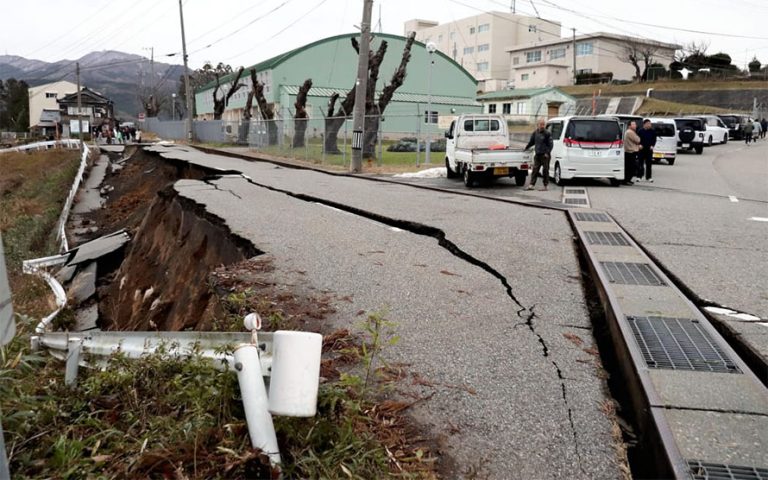 जापानमा भूकम्पबाट मर्नेको संख्या ४८ पुग्‍यो