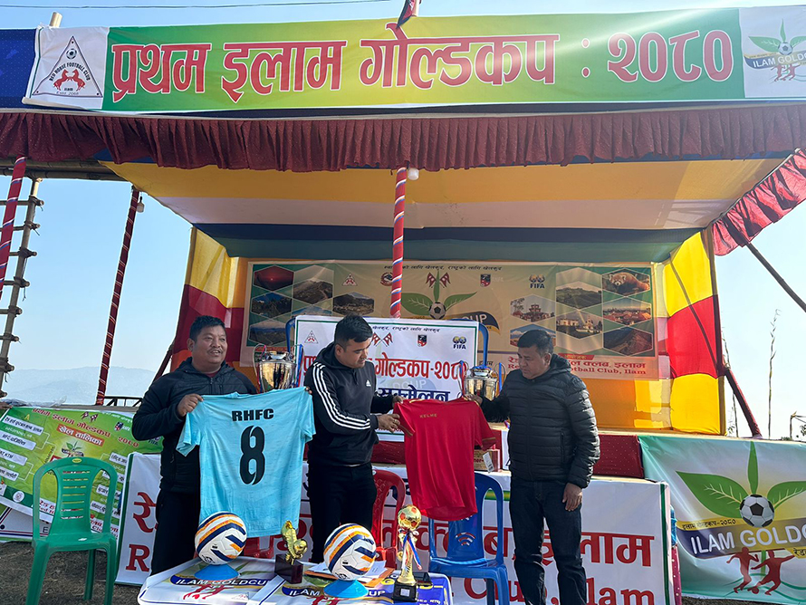 इलाम गोल्डकपको तयारी पूरा, प्रायोजकको टुंगो लागेन