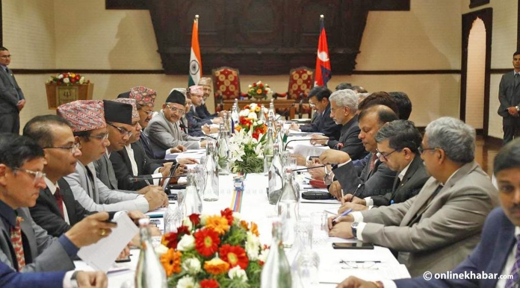 नेपाल भारत संयुक्त आयोगको बैठक सम्पन्न